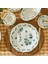 Ocaliptus Stoneware 26 Parça 6 Kişilik Kahvaltı Takımı Yeşil 3