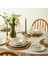 Isabella Stoneware 24 Parça 6 Kişilik Yemek Takımı Yeşil 2