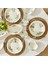 Julia Stoneware 26 Parça 6 Kişilik Kahvaltı Takımı Yeşil 1