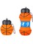 550ML Basketbol Şeklinde Çocuk Su Matarası - Turuncu (Yurt Dışından) 1