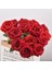 Kırmızı Şarap Gül 5 Adet 3/5/10/20 Adet Güller Yapay Çiçekler Gül Çiçek Şube Yapay Kırmızı Güller Gül Düğün Ev Dekor Için (Yurt Dışından) 4