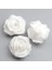 Karıştırma 50 Adet 6 cm Yapay Pe Köpük Beyaz Güller Çiçekler Ev Düğün Dekorasyon Için Dıy Scrapbooking El Yapımı Çiçek Başları (Yurt Dışından) 5