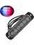 12V-24V 6led Işık Flaş Acil Durum Araba Araç Uyarı Strobu Mavi ve Kırmızı Yanıp Sönen (Yurt Dışından) 5