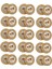 30 Adet Dıy Bambu Yuvarlak Şekil Şişe Açacakları Dak Altlığı Buzdolabı Mıknatısı Buzdolabı Sticker Dekorasyonu Bira Şişe Açacağı (Yurt Dışından) 1