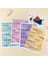 12 Yaprak Renkli Harf Çıkartmaları Alfabe Harf ve Sayı Çıkartmaları Scrapbooking Çıkartmaları Dekoratif Kendin Yap El Sanatları (Yurt Dışından) 2