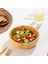 2061 Orta Boy Doğal Bambu Salata Kasesi 20CM 1