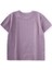 Basic Fitilli T-Shırt 1-5 Yaş Lila 2