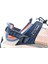 Erkek Trekking Outdoor Aqua Beyaz Lacivert Spor Sandalet Ayakkabı 5