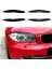 Araba Parlak Siyah Far Lambası Kaşları Kapak Trim Için Bmw 1 Serisi E81 E82 E87 E88 2008-2013 Araba Göz Kapakları Kapakları (Yurt Dışından) 2