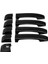 Parlak Siyah Araba Kapı Kolu Kılıfları Dış Kapı Kolları Döşemesi Land Rover Range L322 2002-2012 (Yurt Dışından) 1