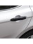 Toyota Camry 2018-2023 Corolla 2020-2023 Için Araba Kapı Kolu Kapak Trim Aksesuarları (Akıllı Anahtar Delikleri Yok, Parlak Siyah) (Yurt Dışından) 3
