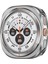 Samsung Galaxy Watch Ultra 47MM Saat Kılıfı Alüminyum Alaşım + Pc Koruyucu Kapak - Gri + Turuncu (Yurt Dışından) 2