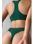 Kadın Yeşil Desteksiz Seamless Tangalı Iç Çamaşır Takımı 2