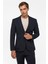 Siyah Slim Fit Düz 6 Drop Spor Takım Elbise 2