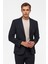Siyah Slim Fit Düz 6 Drop Spor Takım Elbise 3
