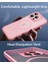 Iphone 16 Pro Max Halolock Magsafe Hybrid Silikon Kılıf Buzlu Pembe + Ekran Koruyucu Set 3