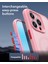 Iphone 16 Pro Max Halolock Magsafe Hybrid Silikon Kılıf Buzlu Pembe + Ekran Koruyucu Set 5