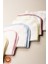 Unisex Bebek %100 Organik Pamuklu Çift Katlı 7'li Yenidoğan Bebek Süprem Ağız Mendili Renkli Set 3