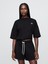 Kadın Siyah Vintagesoft Gap Logo Bungee Sweatshirt 1