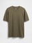 Erkek Haki Heavyweight Original T-Shirt 2