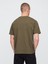 Erkek Haki Heavyweight Original T-Shirt 4