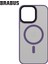 iPhone 15 Anti-Shock Magsafe Özellikli Kenarları Yumuşak Buzlu Mat Fall Silikon Kılıf 2