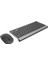 KM9500 Kablosuz Q- Klavye Mouse Set Siyah-Gümüş 4