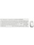 KM6225 Q Kablosuz Beyaz Klavye Mouse Set 2