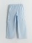 Lcw Kids Mavi Beli Lastikli Kız Çocuk Kargo Pantolon 3