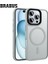 iPhone 16 Pro Max Anti-Shock Magsafe Özellikli Kenarları Yumuşak Buzlu Mat Fall Silikon Kılıf 1