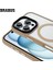iPhone 16 Pro Max Anti-Shock Magsafe Özellikli Kenarları Yumuşak Buzlu Mat Fall Silikon Kılıf 3