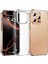 Iphone 16 Pro Uyumlu Kılıf Köşe Korumalı Darbeye Dayanıklı Antişok Şeffaf Silikon Sert Logo Kapak 1