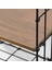 Gullhult Duvar Rafı Siyah Çam 30 x 40 cm Kolay Monte Metal Çerçeveli 2