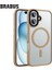 iPhone 16 Anti-Shock Magsafe Özellikli Kenarları Yumuşak Buzlu Mat Fall Silikon Kılıf 2