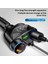 Araç Çakmaklık Şarj Adaptörü Hızlı Şarj 2 USB 1 Type-C 2 Çakmaklık Araç Şarj Cihazı Modem Şarj 4