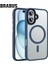 iPhone 16 Anti-Shock Magsafe Özellikli Kenarları Yumuşak Buzlu Mat Fall Silikon Kılıf 2