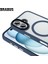 iPhone 16 Anti-Shock Magsafe Özellikli Kenarları Yumuşak Buzlu Mat Fall Silikon Kılıf 3