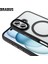 iPhone 16 Anti-Shock Magsafe Özellikli Kenarları Yumuşak Buzlu Mat Fall Silikon Kılıf 3
