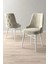 Loft Beyaz 80X132 Açılabilir Mdf Masa Yemek Odası Takımı, Mutfak Takımı 4 Sandalye, 1 Bench 3