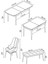 Loft Beyaz 80X132 Açılabilir Mdf Masa Yemek Odası Takımı, Mutfak Takımı 4 Sandalye, 1 Bench 5