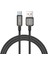 RS42C Lamp Display Serisi Type-C USB 100W Hızlı Şarj Özellikli Data ve Şarj Kablosu 1.5m Siyah 1