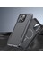 iPhone 16 Pro Max Kılıf M-Safe Uyumlu Airbagli Raptic Apex Serisi Karbon Fiber Tasarımlı Kapak Siyah 5