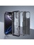 iPhone 16 Pro Max Kılıf M-Safe Uyumlu Airbagli Raptic Apex Serisi Karbon Fiber Tasarımlı Kapak Siyah 8