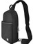 Hali Serisi Crossbody 1680D Su Geçirmez Naylon Kumaş Omuz Askılı Çapraz Vücut Çantası Siyah 4