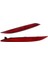 1 Çift Sol ve Sağ Kırmızı Tampon Refleks Reflektör Işık Lambası 1034342-00-C 1034343-00-C Tesla Model x 2016-2023 Için (Yurt Dışından) 1