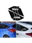 Arka Yan Pencere Panjurları Ford Focus St Rs Mk3 Hatchback 2012-2018 Aksesuarları Hava Firar Kepçe Kapağı, Parlak Siyah (Yurt Dışından) 2