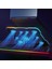 Siyah Rgb 9 Fanlı LCD Ekranlı 10-19" Inç 2.400RPM Telefon Tutacaklı Notebook Dizüstü Soğutucu Stand 3