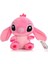 Lilo And Stitch 20 cm Sevimli Peluş Oyuncak 2 Karakter Mavi Pembe Stich ve Lilo Ördek 5