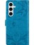 Samsung Galaxy S24 5g / S25 5g Için Kabartmalı Çiçekli Pu Kılıf (Yurt Dışından) 3