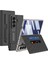 Samsung Galaxy Z Fold 7 Kılıf S Pen Kalem Bölmeli 360 Cüzdanlı Kartlıklı Standlı Mıknatıslı Premium Deri Kapak 5
